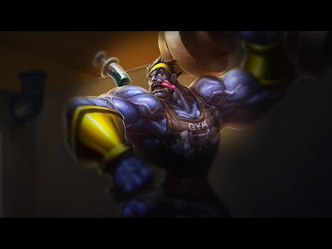 League of Legend - Mundo Gameplay vs Darius (TOP LANER) - Angelover(HotSnipe)