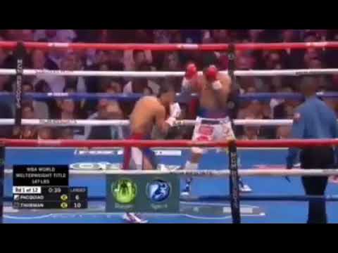 Thurman vs Pacquiao funny moments