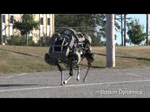 Новый робот WildCat от Boston Dynamics «полон» кошачьей грации. Фото.