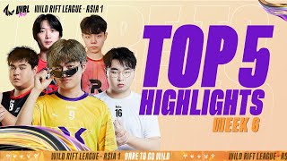 TOP 5 | Wild Rift League-Asia | Week 6