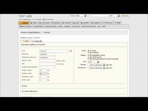 comment installer prestashop sur lws