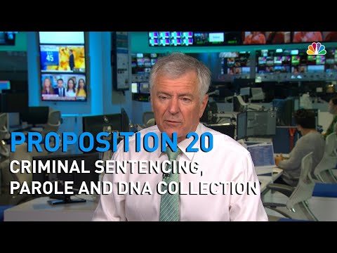 Proposition 20 Explained: Criminal Sentencing, Parole and DNA Collection | NBCLA