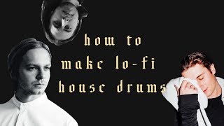 Video thumbnail for How To Make Lo-Fi House Drums Like Mall Grab, DJ Seinfeld, and DJ Boring[+Samples] by Julien Earle