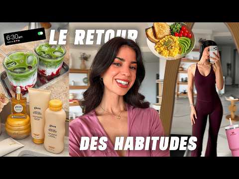 LE RETOUR DES HABITUDES & DU PRINTEMPS (sport, organisation, alimentation ..)