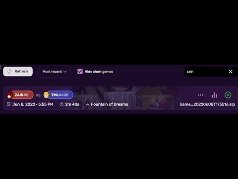 Zain (Roy) v TheManaLord (Zelda)