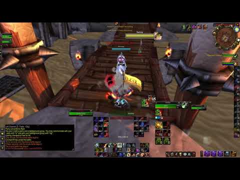 WoW TBC in 4k - 2v2 S2 Arena - Arms Warrior + Resto Druid vs Rogue + Druid / Warlock / Mage