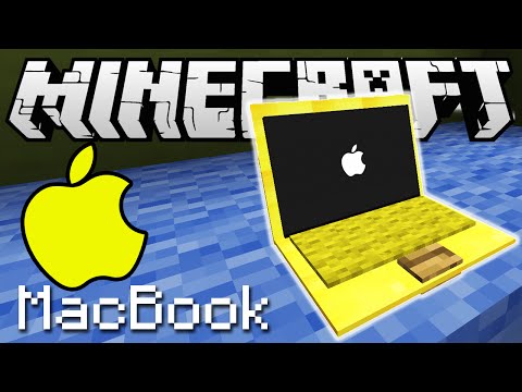КАК СДЕЛАТЬ ЗОЛОТОЙ МАКБУК ПРО В MINECRAFT БЕЗ МОДОВ | Apple MacBook PRO only one command