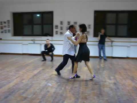 Osvaldo Zotto e Gisele Avanzi 2   Stage di Tango  Messina 2009
