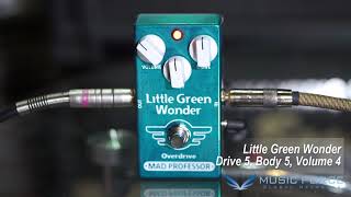 Video thumbnail for [MusicForce] Mad Professor Little Green Wonder Overdrive Demo by Music Force Official