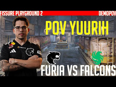 POV: yuurih / Train / FURIA vs Falcons / FISSURE Playground 2 / CS2 DEMO