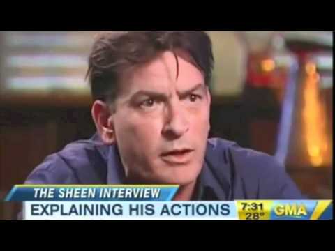 Charlie Sheen Interview Highlights Part 1