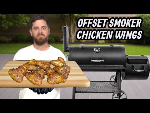 Smoked Chicken Wings in an Offset Smoker | Honey Garlic Recipe!