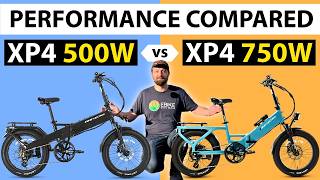 Lectric XP4 500W vs 750 | The Real World Range Difference