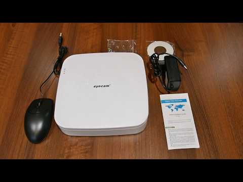 DVR 8 Canale Pentabrid 5 in 1 XVR 1080N full HD Eyecam EC-XVR4104 - www.1cctv.ro