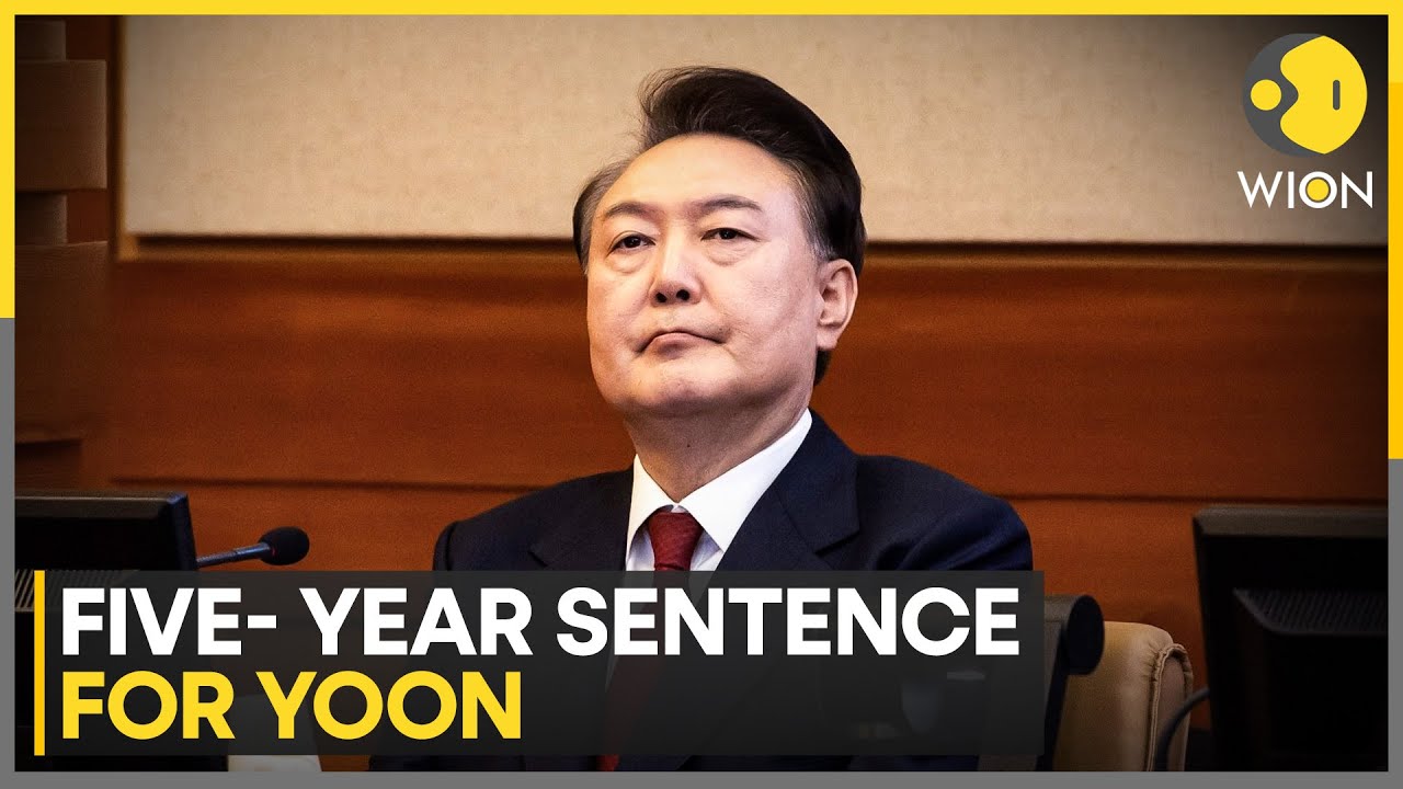S Korea Jails Ex-Prez Yoon For Obstruction: Court Hands 5-Year Sentence | WION