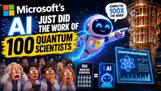Microsoft's AI Just did the Work of 100 Quantum Scientists | Inside Ma