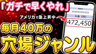 【完全保存版】画像1枚で毎月40万作る唯一の穴場ジャンル！アメリカで急上昇中のカンタン副業を徹底解説！【副業 おすすめ】【在宅ワーク】【フリーランス】【AI】