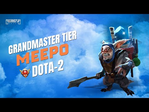 Grandmaster Tier Meepo Dota 2 | Ranked Match | Gameplay