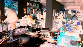 Art is Resilience * Iktystov live @VolumeOuvert Open Doors  ( Hard drums and Energetic Bass  music )