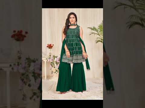 best dreses for girls for functions #ytshorts #creative #stylishoutfit #haldi #mehndi #sangeet