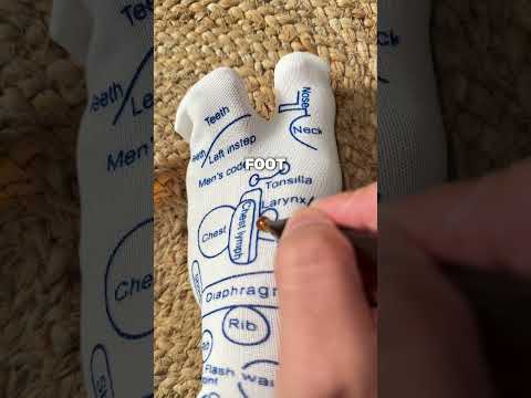 KALPAVRIKSHA Acupressure Reflexology Ankle Socks with Massage Stick for Men & Women - Foot Care