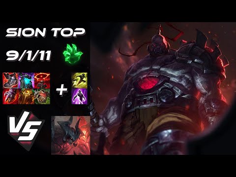 TOP Sion vs Aatrox - EU Grandmaster Patch 25.S2.8