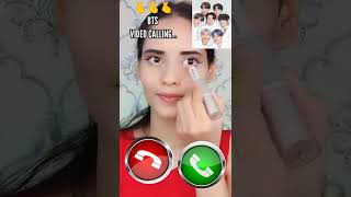 WOOW😳BTS Video Calling//GRWM #shorts #ytshorts 