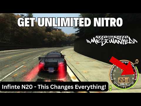 How to Get Unlimited Nitro in NFS Most Wanted (2025) | 100% Working Trainer & Cheat Engine Method