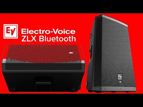 Демонстрация акустических систем Electro-Voice из серии ZLX-BT