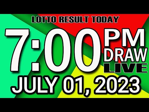 LIVE 7PM STL RESULT TODAY JULY 01, 2023 LOTTO RESULT WINNING