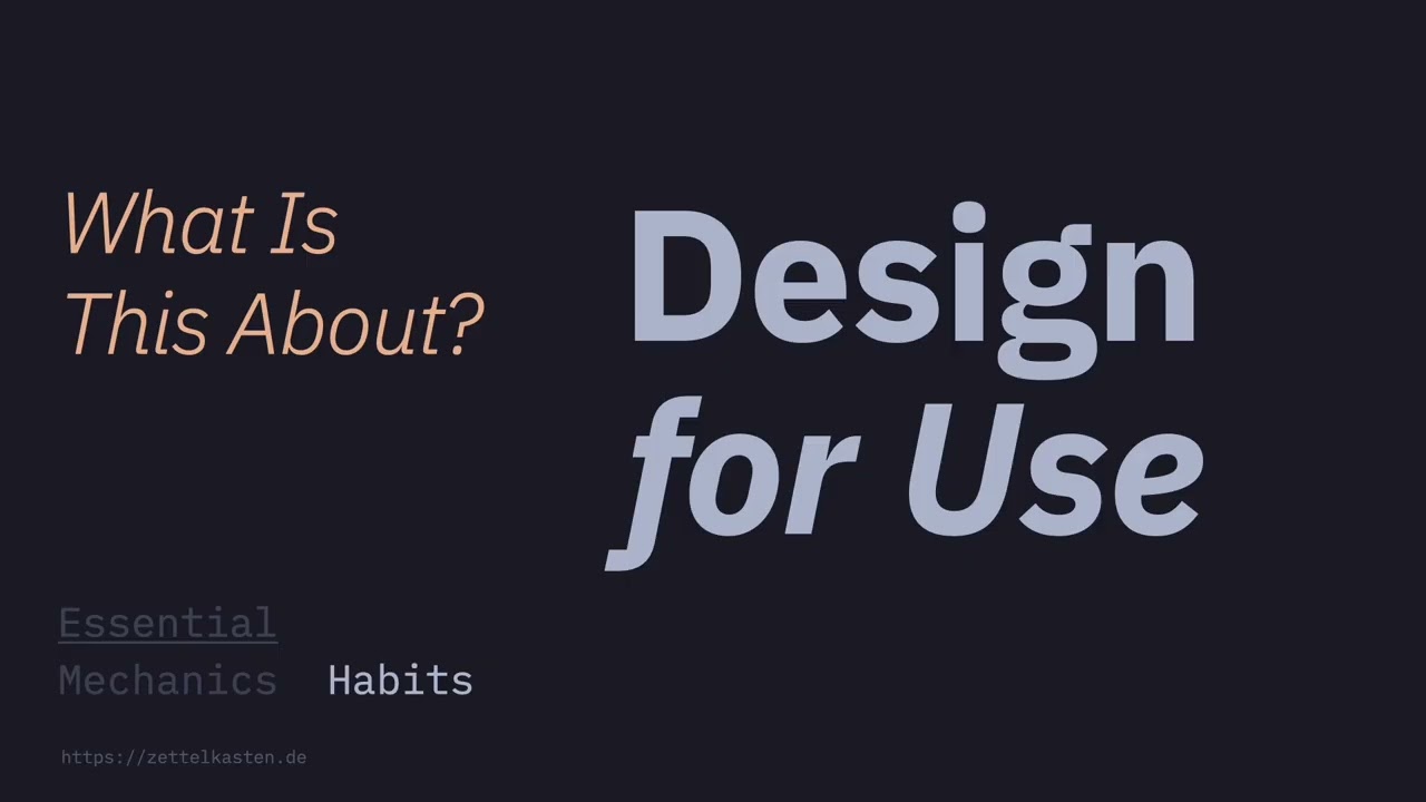 EmacsConf 2025: Zettelkasten for regular Emacs hackers - Christian Tietze (he)