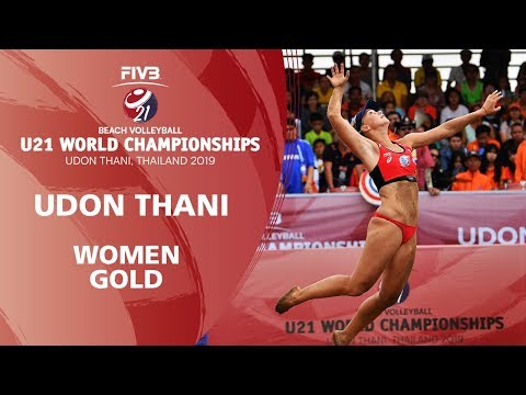 Women's Gold Medal: BRA vs RUS | FIVB Beach Volleyball U21 World Championships 2019 | Udon Thani