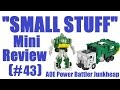 Transformers Review 43 Small Stuff AOE Power Batter Junkheap