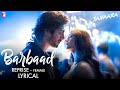 Lyrical | Barbaad Reprise - Female Song | Saiyaara | Ahaan Panday, Aneet Padda, The Rish, Shilpa Rao