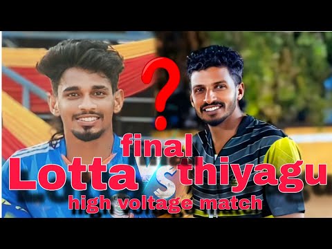 30k- final‼️ high voltage match‼️ danger boys vs vc friend's ‼️Lotta, thiyagu 👈‼️dhanavolley 