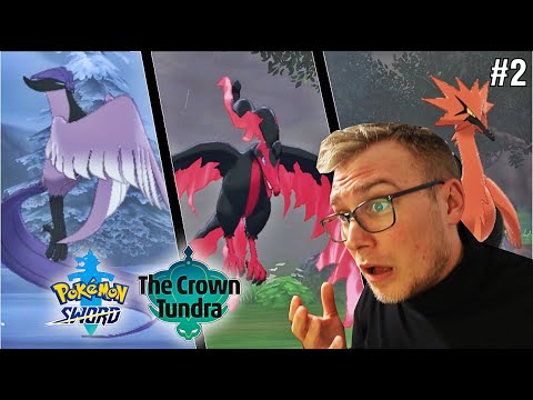 GALARIAŃSKI ARTICUNO, ZAPDOS I MOLTRES ??? (Pokemon: the Crown Tundra, odc. #2)