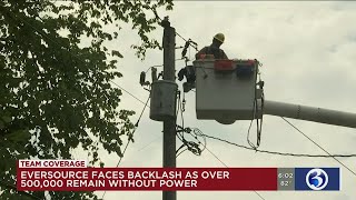 Video: Eversource expects most of outages restored by Sunday as towns call response 'epic failure'