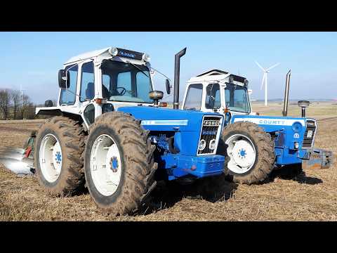Ford County 1174 & 1184 TW in the Field Plowing