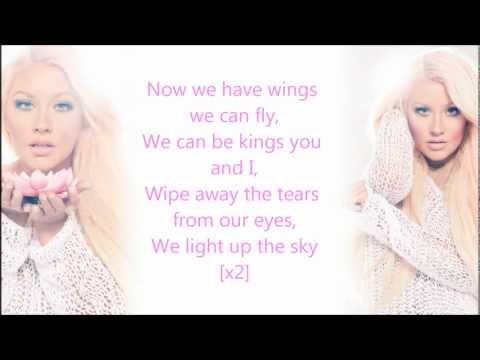 Christina Aguilera - Light Up The Sky (Lyrics)