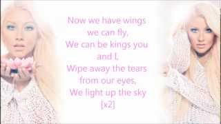 Christina Aguilera - Light Up The Sky (Lyrics)