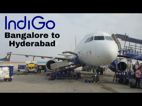 IndiGo 6E328 Bengaluru to Hyderabad Flight Review Travel Report | AirBus A320 | Rishabh Chatterjee Video