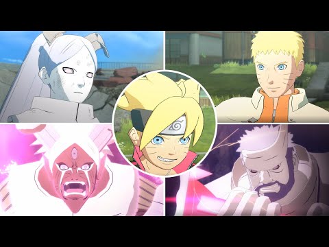 Naruto Shippuden: Ultimate Ninja Storm 4 Road To Boruto - All Bosses (PS5)