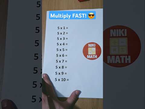 Multiplication Tricks To Make Mathematics Fun and Easy 😉 #math #multiplication  #mathtrick