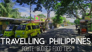 TRAVELING PHILIPPINES - Route / Budget / Food / Tips