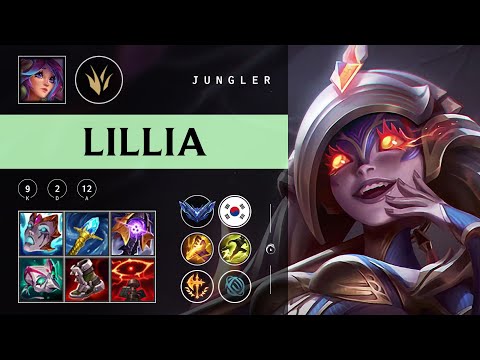 Lillia Jungle vs Rek'Sai - KR Diamond Patch 25.24