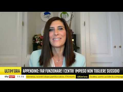 Chiara Appendino ospite ad Agenda su SkyTg24 02/10/2022