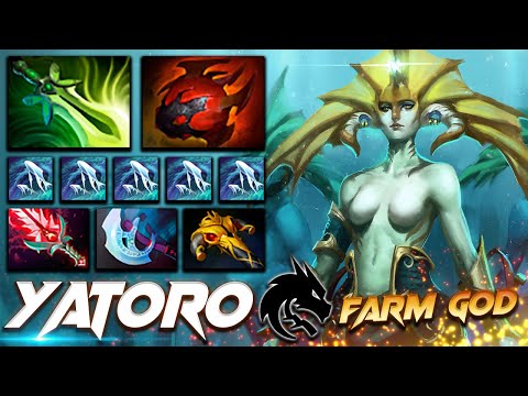 Yatoro Naga Siren Farm God - Dota 2 Pro Gameplay [Watch & Learn]