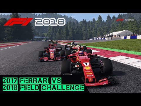 2017 Ferrari Vs 2018 Field Challenge (F1 2018)