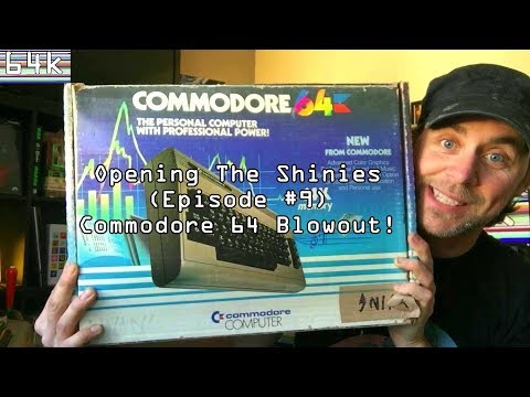 Opening the Shinies (Episode #9) : Commodore 64 Blowout!