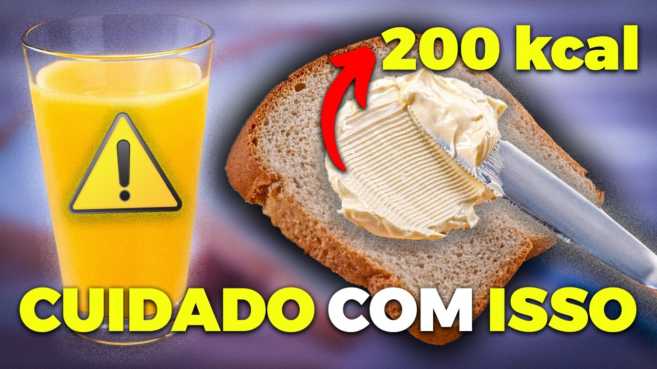 Os ERROS na ALIMENTAÇÃO que TE ENGORDAM SEM VOCÊ PERCEBER